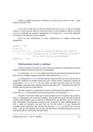 Programación en C++ con C++ Builder | PDF