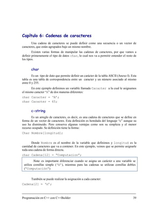 Programación en C++ con C++ Builder | PDF