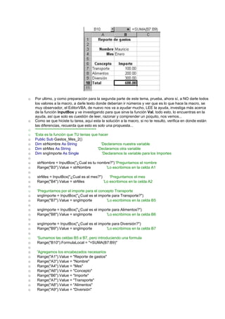 Programación con visual basic para aplicaciones en excel programación ...