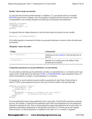 PROGRAMAR EN VISUAL FOXPRO 9, ESPAÑOL REV | PDF