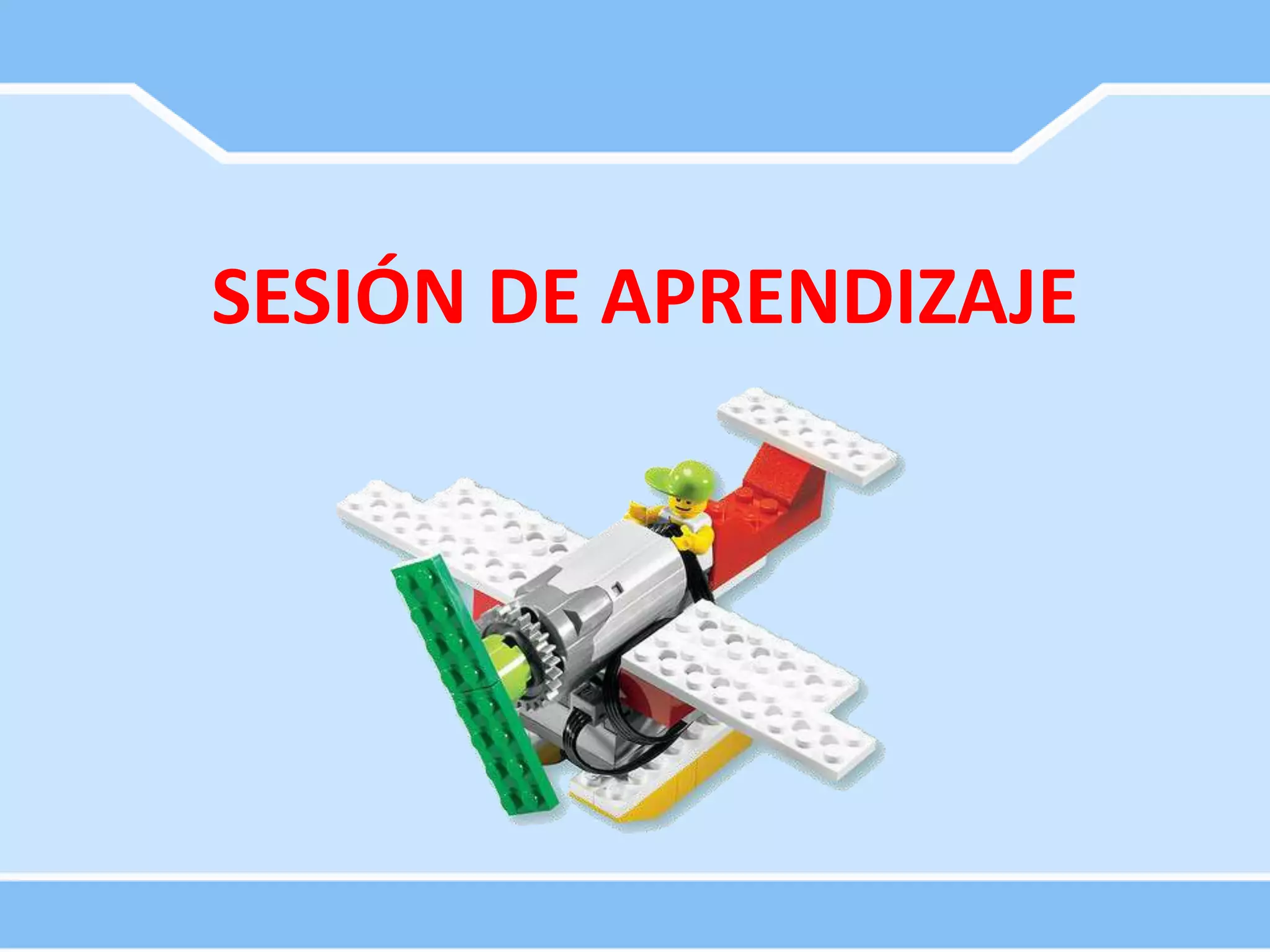 SESIÓN DE APRENDIZAJE
 