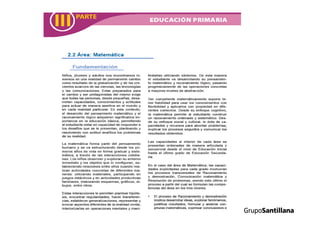 Propuesta curricular.