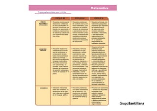 Propuesta curricular.