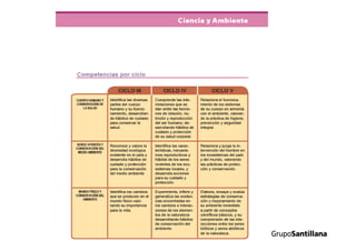 Propuesta curricular.