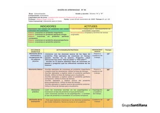 Propuesta curricular.