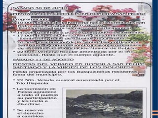 Programación: Fiestas Busquístar Mayo 2012