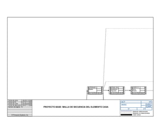 AOGAL104 0
Albañilería
Segundo
1
1
02-23-07 02-23-07
AOGFI111 0
Fierro
Pilares
1
1
02-23-07 02-26-07
ATERA201 0
Radier 4
4
02-19-07 02-22-07
Fecha de inicio 11-06-06 12:00AM
Fecha de fin 03-27-07 11:59AM
Fecha de corte 12-04-06 8:00AM
Fecha de ejecución 03-09-07 11:00AM
Número de página 1C
© Primavera Systems, Inc.
PROYECTO BASE: MALLA DE SECUENCIA DEL ELEMENTO CASA
Relación determinante
Relación no determinante
Color critíco
ACT HT
DESC DURO
DURR
IT FT
 