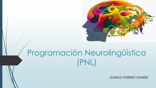 Programación Neurolingüística
(PNL)
DANILO FORERO GOMEZ
 