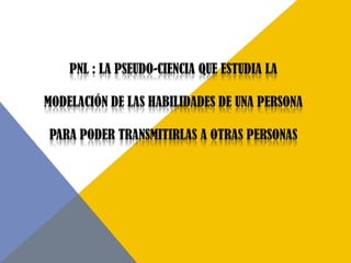 Programación neurolinguistica