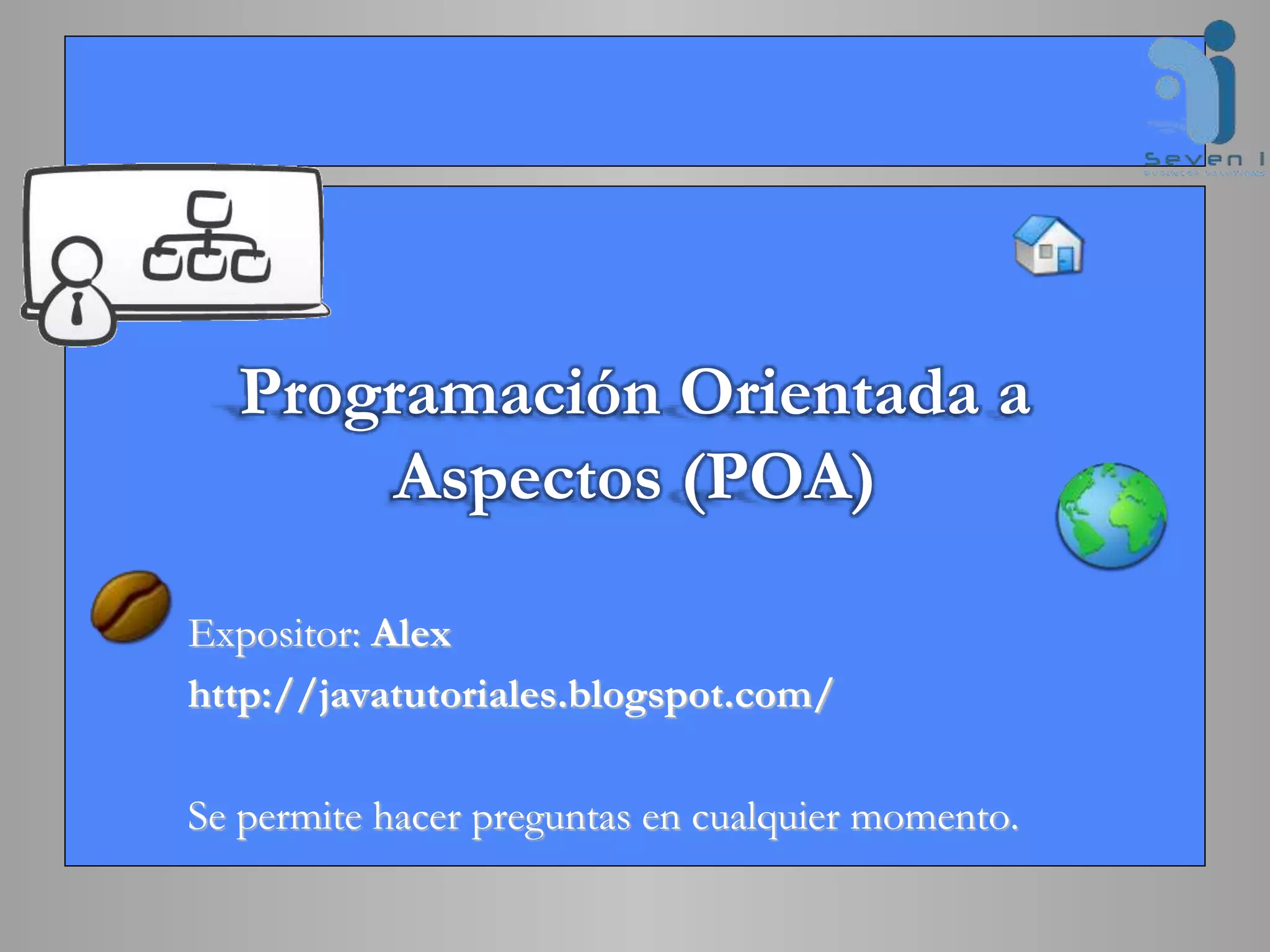 Programación orientada a aspectos | PPT