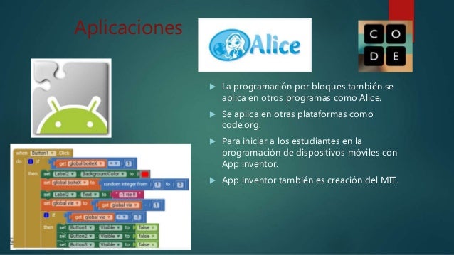 Programación por bloques