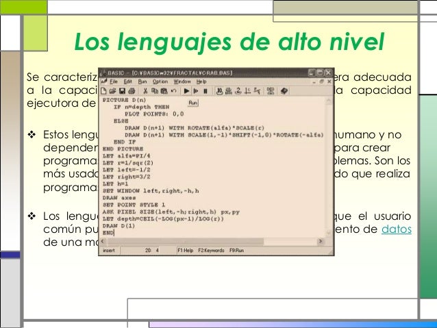 Resultado de imagen para Alto nivel programacion