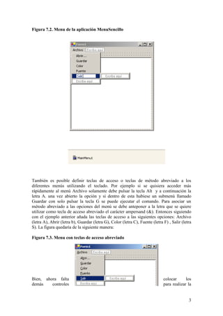 Programacion de-menus | DOC