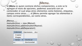 DISEÑO DE MENUS Y SUBMENUS | PPTX