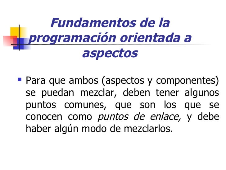 Programacion Orientada a Aspectos