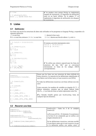 Programacion practica prolog | PDF