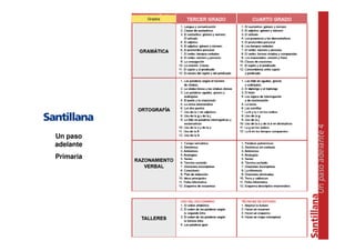 Grados
Un paso
adelante
Primaria
 