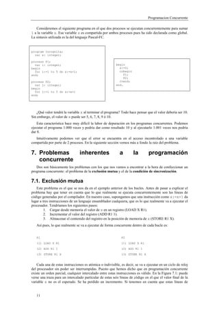 Programacion concurrente