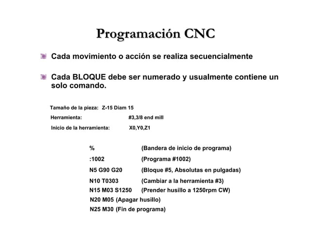 Programacion control numerico por computadora