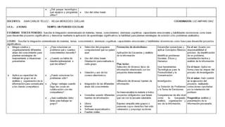 Programacion grado 11