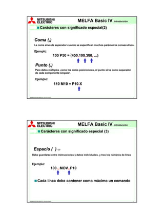 Melpha Basic 5 Programacion Melfa Iv | PDF