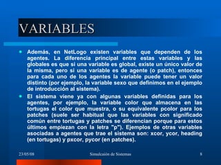 Programacion Netlogo | PPT