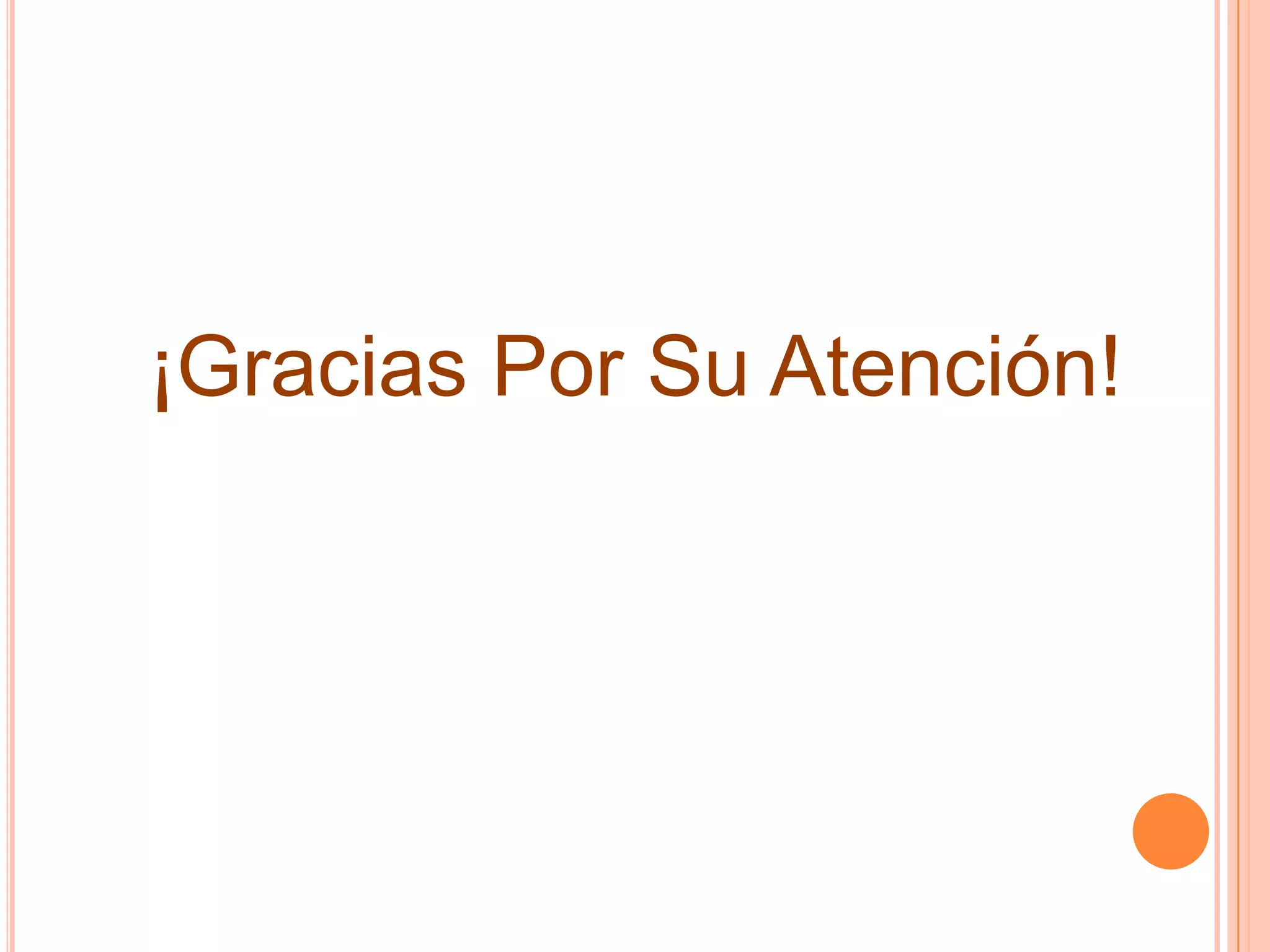 ¡Gracias Por Su Atención!
 