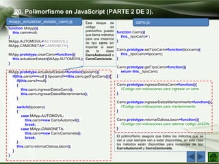 Programacion orientada a objetos en javascript | PPTX