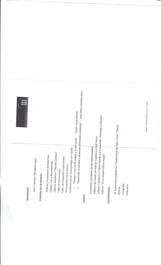 Programacion provisional manchaarte