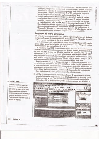 Programacion y desarrollo de software