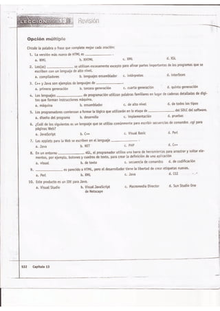 Programacion y desarrollo de software