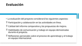 Programa COIL- Aprendizaje Colaborativo Internacional en Línea | PPTX