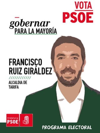 PROGRAMA MUNICIPAL DEL PSOE - TARIFA 2015