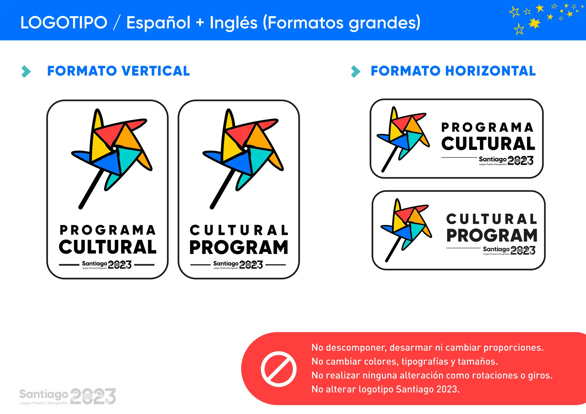 Programa Cultural Santiago 2023 - Logo e imagen | PDF