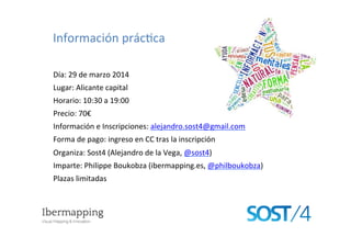 Programa curso Sost4 mapas mentales 29 marzo 2014