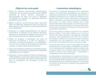 Programa De 4 (Segunda VersióN)