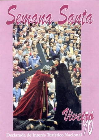 Programa de actos de la Semana Santa de Viveiro 1996