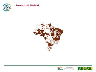Presencia del PAA MDS
 