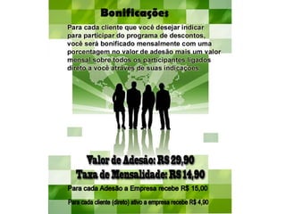 Programa de descontos