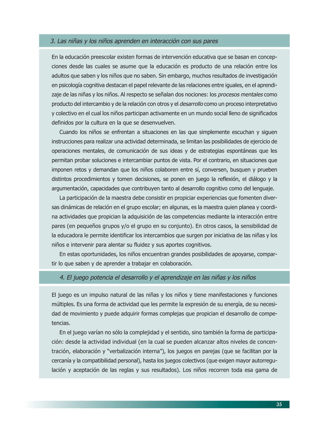 Programa de educación preescolar 2004 | PDF