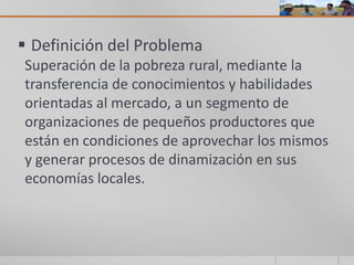 Programa de especialización de asesores rurales paraguay