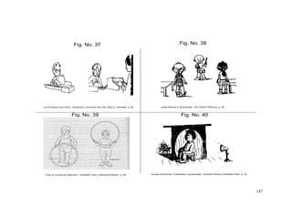 147
Fig. No. 39
Fig. No. 37 Fig. No. 38
Fig. No. 40
Los Primeros cinco años”, Desarrollo y evolución del niño, Mary D. Sheridan. p. 80
Todo un mundo por descubrir”, Elizabeth Fodor y Monserrat Moran. p 136
Juego Musical y Aprendizaje”, Alix Zorrillo Pliavicino, p. 56
Ayudas educativas. Creatividad y aprendizaje”. Elizabeth Borda y Elizabeth Paez. p. 49
 