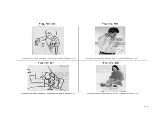 154
Fig. No. 67
Fig. No. 65 Fig. No. 66
Fig. No. 68
Los Primeros cinco años”, Desarrollo y evolución del niño, Mary D. Sheridan. p. 32 Guía para el desarrollo integral del niño. Tomo 1. V Calderón, P Sanchez. p. 43
Los Primeros cinco años”, Desarrollo y evolución del niño, Mary D. Sheridan. p. 44 Guía para el desarrollo integral del niño. Tomo 1. V Calderón, P Sanchez. p. 40
 
