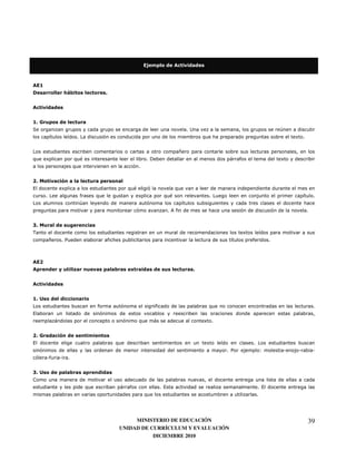 "                 %



    2
              " (!
              "                       "       3


    %


23 :                     "
.                                                                                              7&                                             @
            '           '     79                                                                        8                                         0   7


9                                                                                          6
8       0                    8:                                         7;                                             <    )                 0
                             8                                  7


53 ,        %                ""                        "
3                   0                                      8:                          8
        7 9                       )       8                     0                8:                         7 9                                       '       7
9                                 @                                                        '
                                                                                   7   )                                                                  7


93 ,          "
                                                                                                                            0        '
         6          7"                        )                                                                        '        )         7



    5
                             "4           %       "!       -        )                  "            3


    %


23 +            "
9                                         )                                  )                              8                                                 7
3
                <                                               8        <                              0    7


53 :
3                                                  8                                                    0         '             7 9
                                                                                                                      7 "            1
            )            7


93 +                    "!
*
                                      8                <   )                 7 3                                                    7 3
                                                                    8                                                            7




                                                        MINISTERIO DE EDUCACIÓN                                                                           39
                                                   UNIDAD DE CURRÍCULUM Y EVALUACIÓN
                                                              DICIEMBRE 2010
 