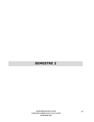 ,        / 5
                  .




     MINISTERIO DE EDUCACIÓN        63
UNIDAD DE CURRÍCULUM Y EVALUACIÓN
           DICIEMBRE 2010
 