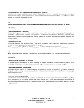 53                            !                                           -           %
9                                                             '                                                     )                               <    7
"                                                                             8                                                            8
                                                          7



     @
     "                                  !                                     !                       "             "                  -   3


     %


23                    % !                   "
3                                                                     4                                             '                          75
                                                               <                  :                                 7 "
                                  7 9                                                                           8
                  7


53        "               -
3                                                                                             8                           6
              <                                                7"             1
3        ^^^^^
          ^^^^              '                         6       ^^^^7 9
                                                               ^^^^               <       6                 <             ^^^^^
                                                                                                                           ^^^^7



     B
?                                               " '   "4          "                   % !"                      % !"                           3


     %


23                        "                      % !"
3                                                     0        '      8               '                   7 3
                                                                              @                   '                                7


53                "                         % !"
9                                                                                         0                0
                                                                          )                                               )0                            @
                                  7


93            4
9                                                                             '                                                6
                      8                          1                                        7           :
         '                                                                                                 )0
                  7




                                                       MINISTERIO DE EDUCACIÓN                                                                          82
                                                  UNIDAD DE CURRÍCULUM Y EVALUACIÓN
                                                             DICIEMBRE 2010
 