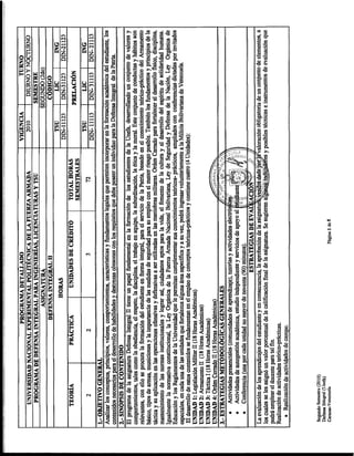 Programa defensa integral oficial