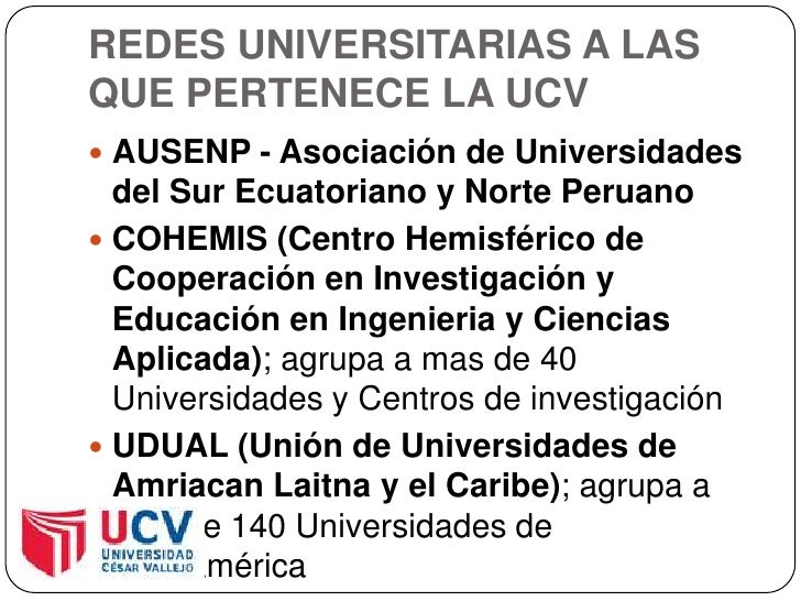 Programa de Intercambio Estudiantil UCV