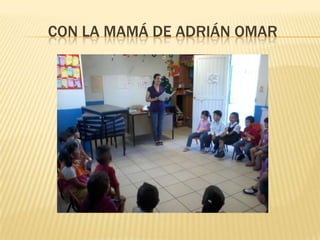 CON LA MAMÁ DE ADRIÁN OMAR
 
