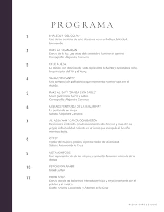 Programa de Mano | PDF